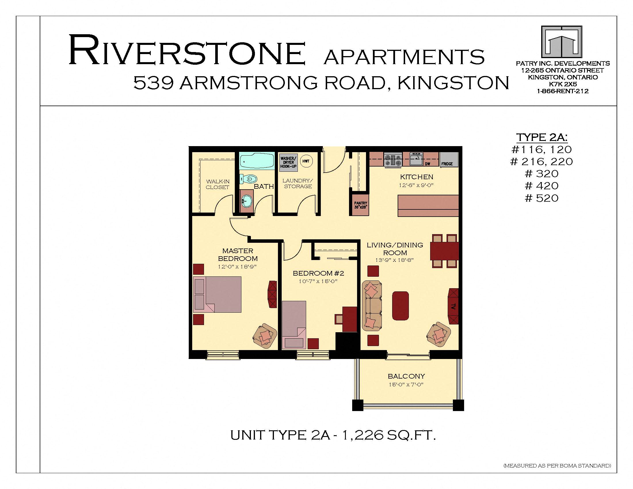 539 Armstrong Road 1-2 Beds Apartment for Rent - Photo Gallery 18